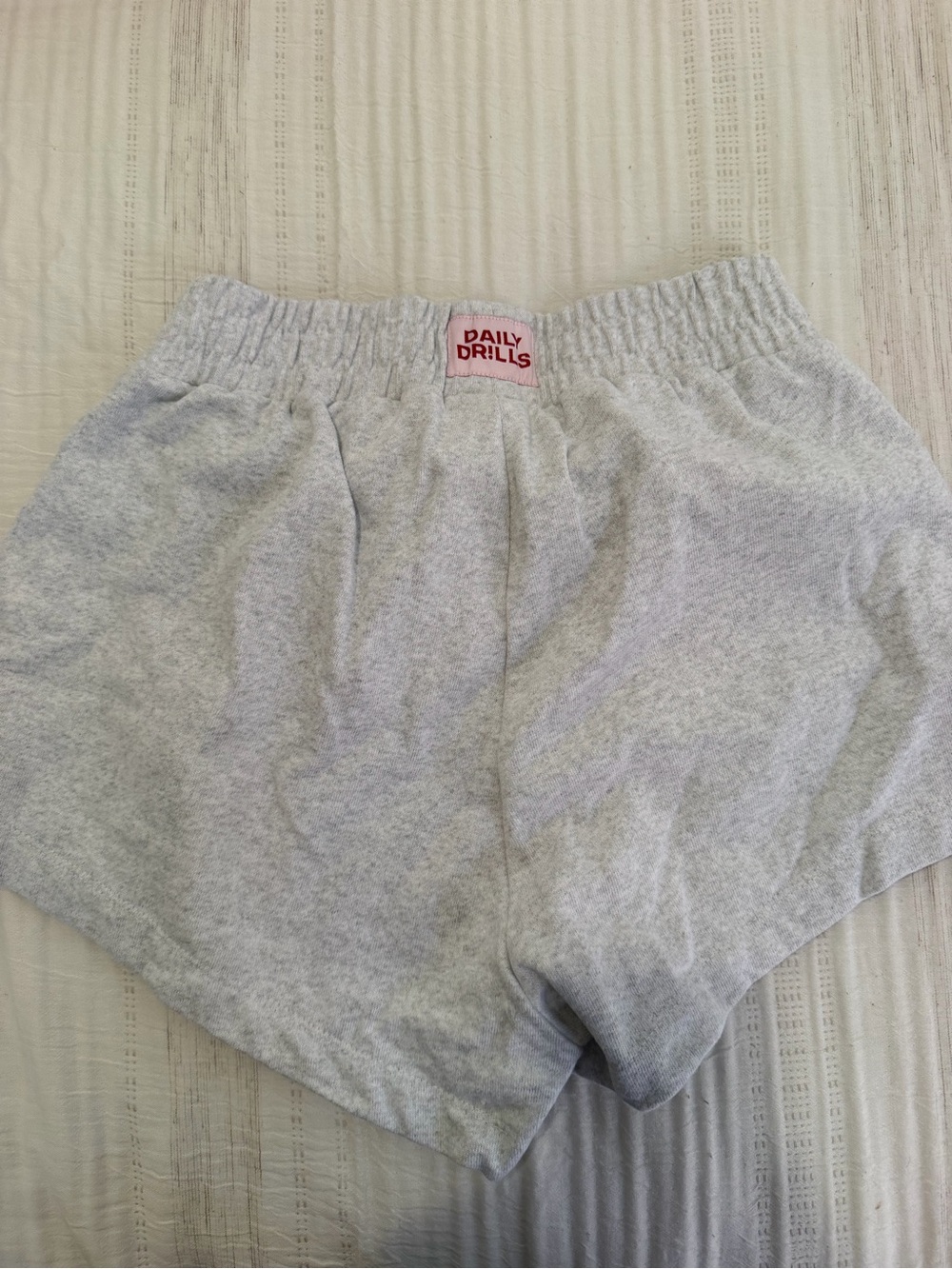 Daily Drills Light Heather Gray Lounge Shorts